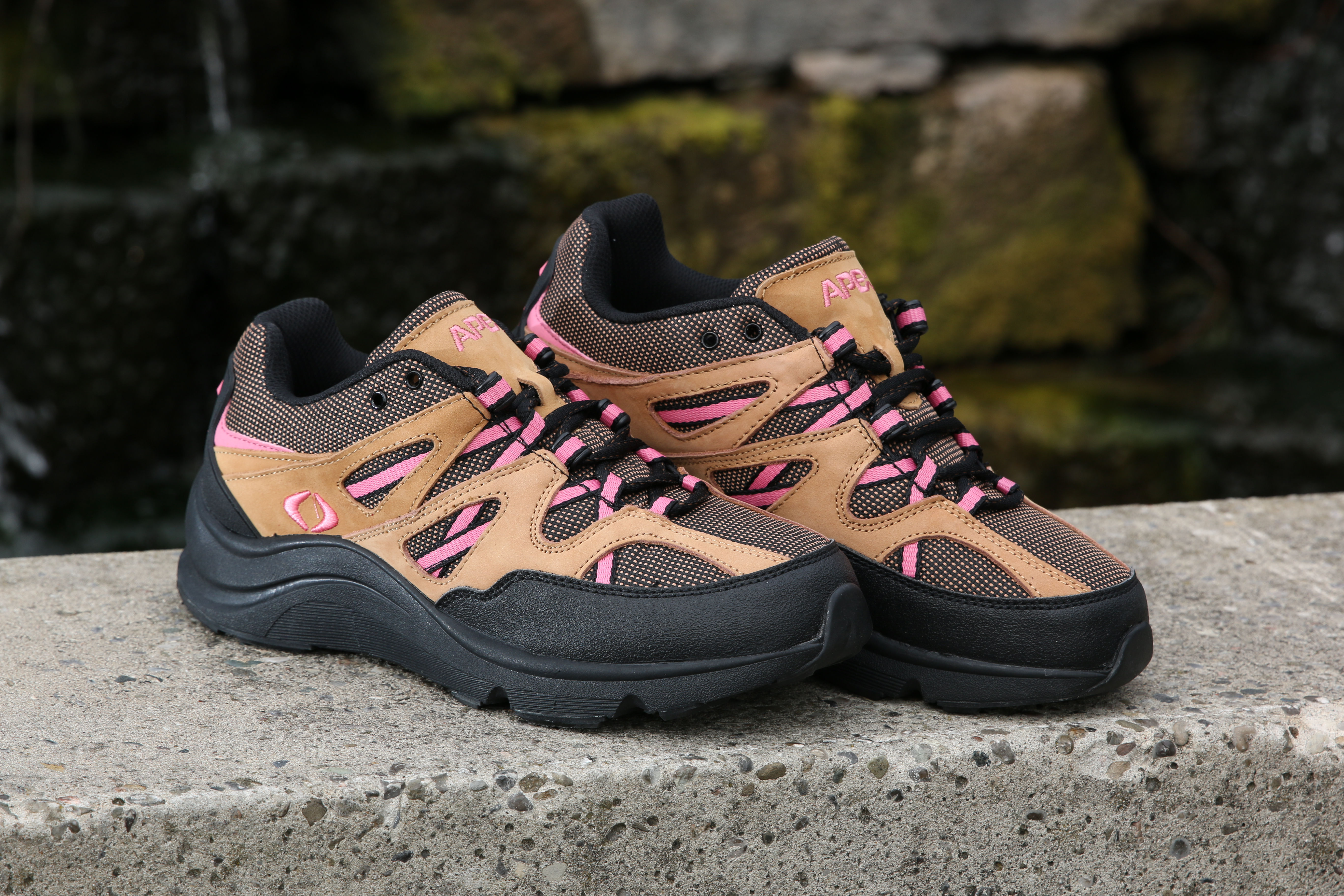 Women's Trail Runner Active Shoe - Sierra Brown/Pink Women's Trail Runner Active Shoe - Sierra Brown/Pink