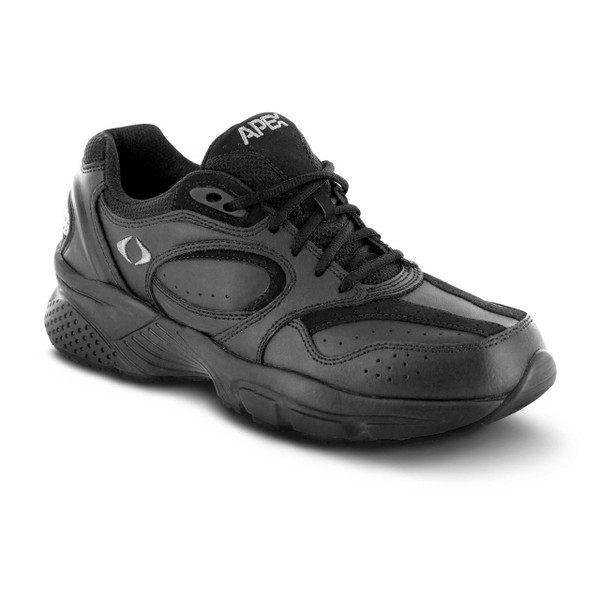Men's Lace Walking Shoe - Black Men's Lace Walking Shoe - Black